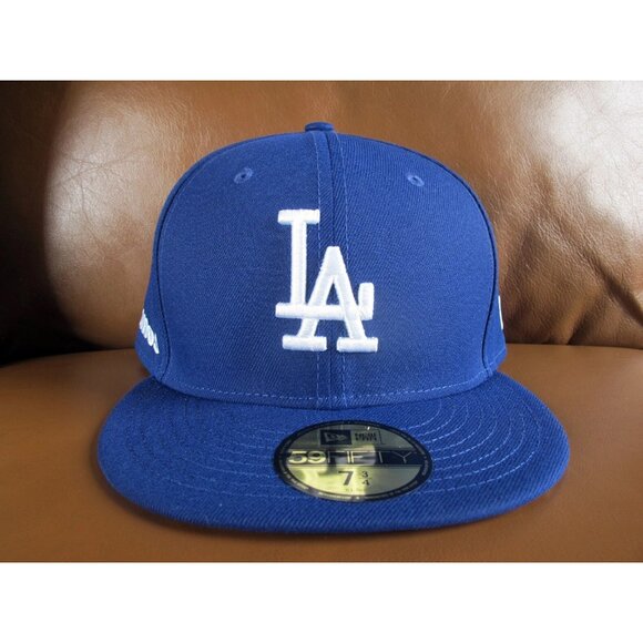 Los Angeles Dodgers Atmos Leopard Cheetah New Era 59FIFTY 5950 Fitted Cap 7 3/4 - Picture 2 of 7